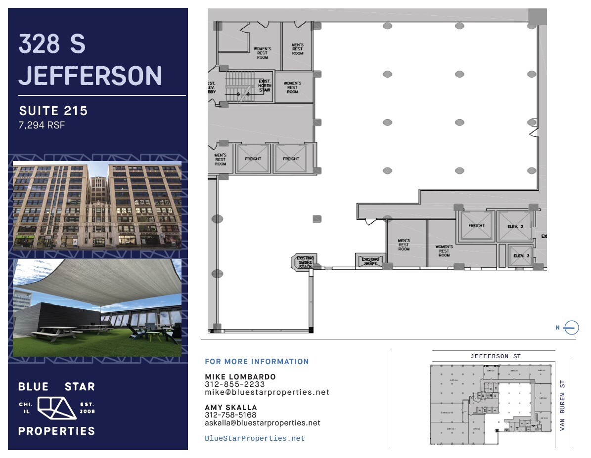 328 S Jefferson St, Chicago, IL for lease Floor Plan- Image 1 of 7