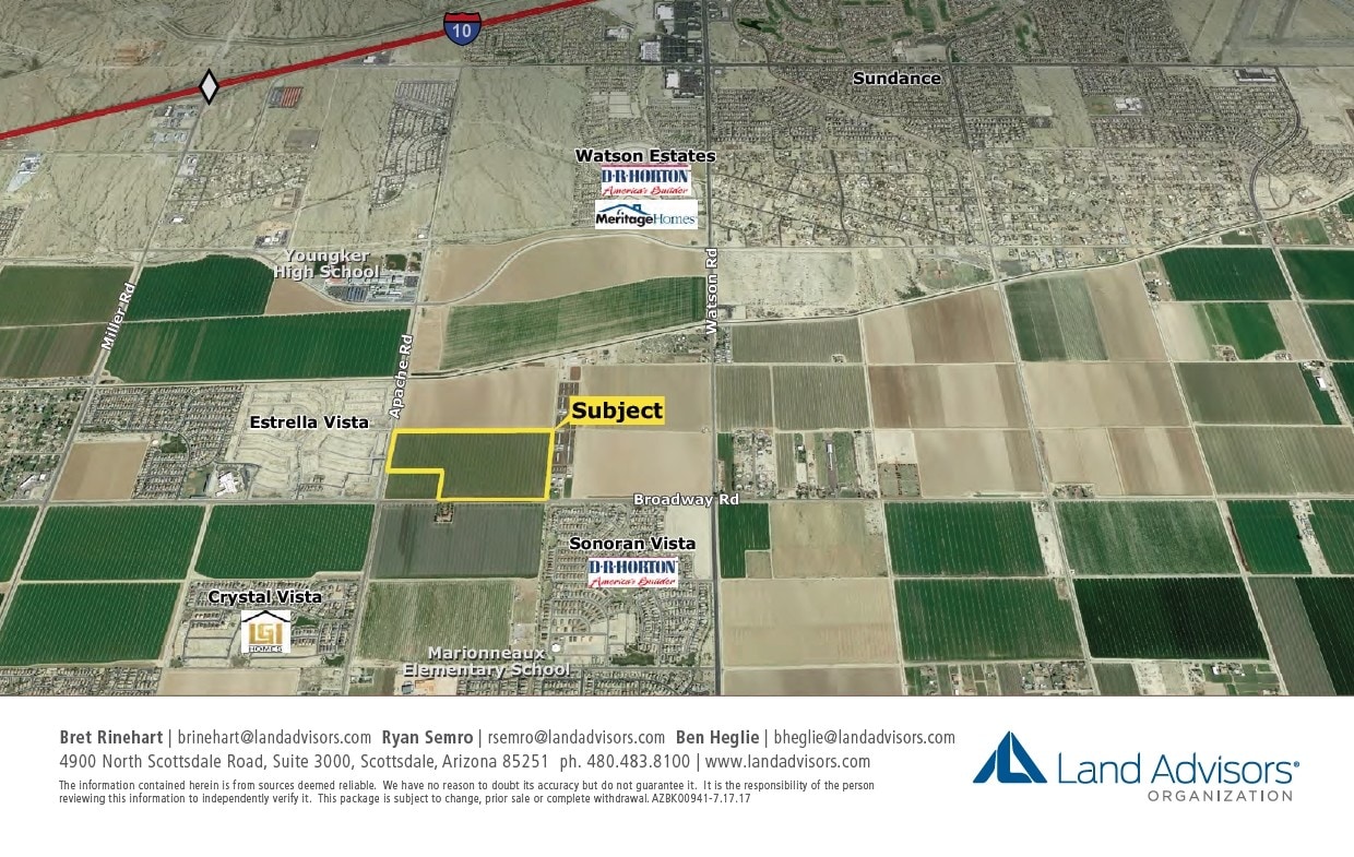 NE Apache Rd & Broadway Rd, Buckeye, AZ for sale Primary Photo- Image 1 of 1