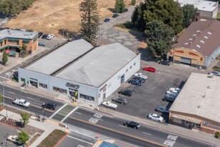 Retail Building in Downtown Sebastopol - Parking Garage