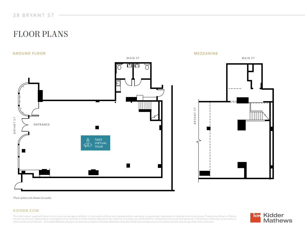 38 Bryant St, San Francisco, CA 94105 - Unit 3 -  - Floor Plan - Image 1 of 9