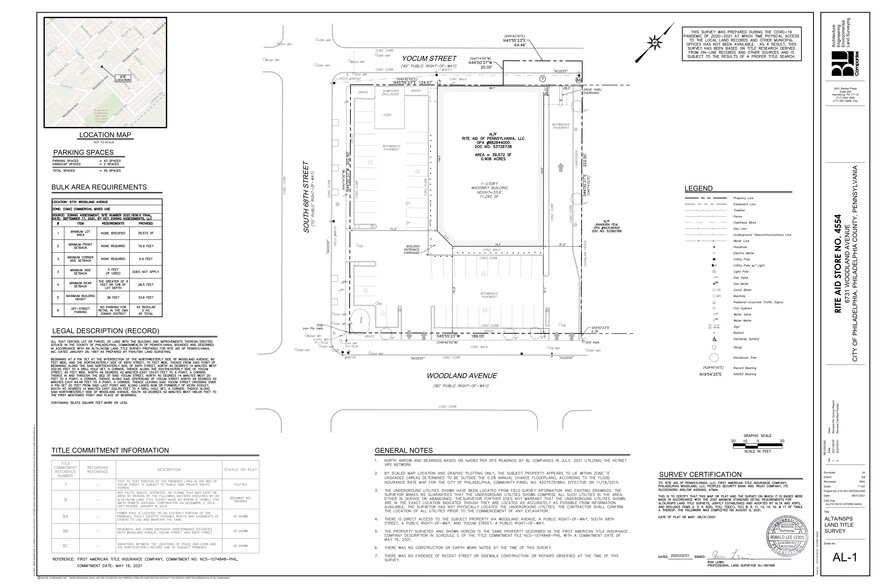 6731 Woodland Ave, Philadelphia, PA for lease - Site Plan - Image 2 of 3