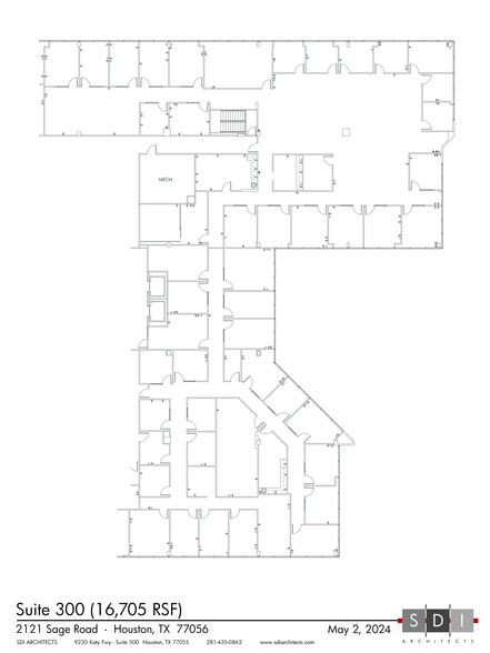 2121 Sage Rd, Houston, TX for lease - Site Plan - Image 1 of 20