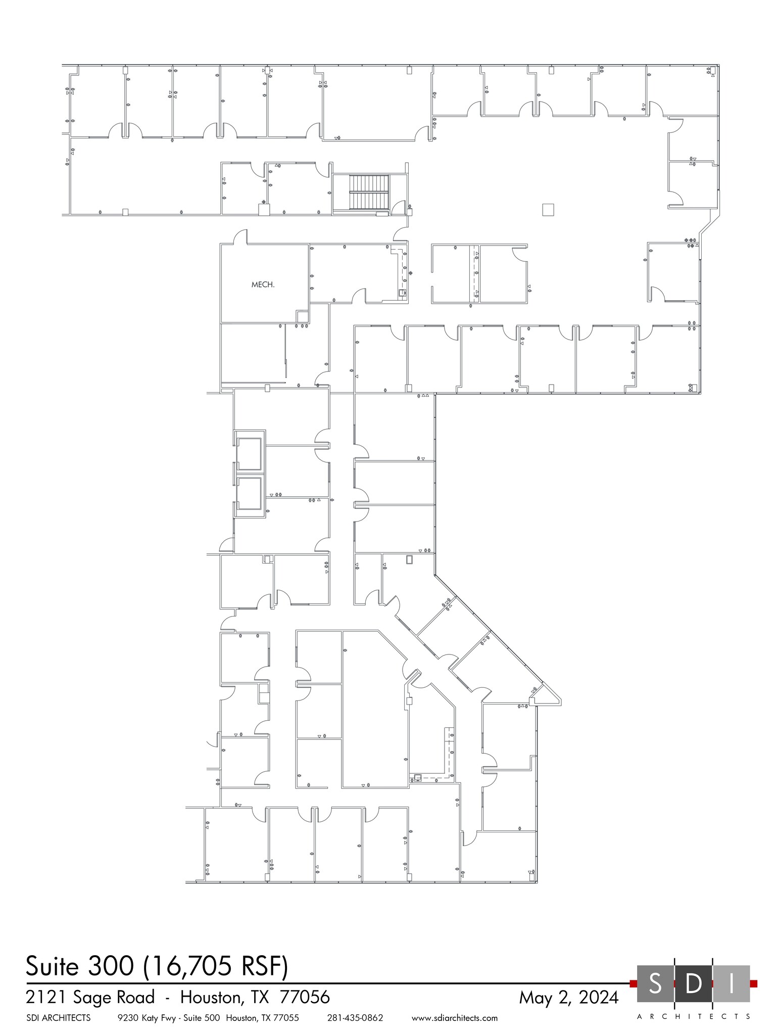 2121 Sage Rd, Houston, TX for lease Site Plan- Image 1 of 22