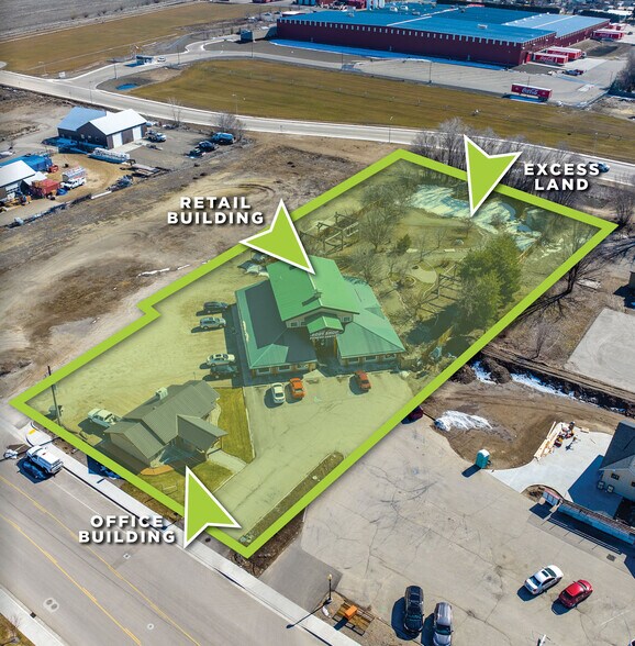 888 N Whitley Dr, Fruitland, ID for sale - Aerial - Image 3 of 6