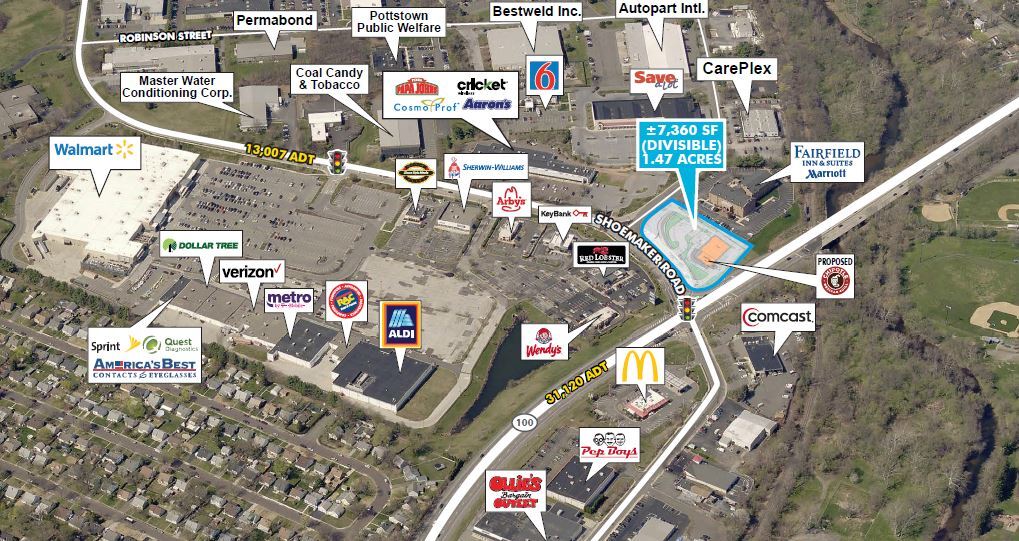 200 Shoemaker Rd, Pottstown, PA 19464 Retail for Lease