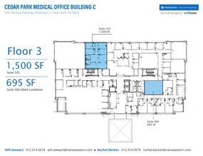 1401 Medical Pky, Cedar Park, TX for lease Floor Plan- Image 1 of 1