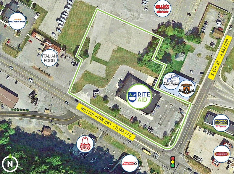 9635 William Penn Hwy, Huntingdon, PA for lease - Building Photo - Image 2 of 6