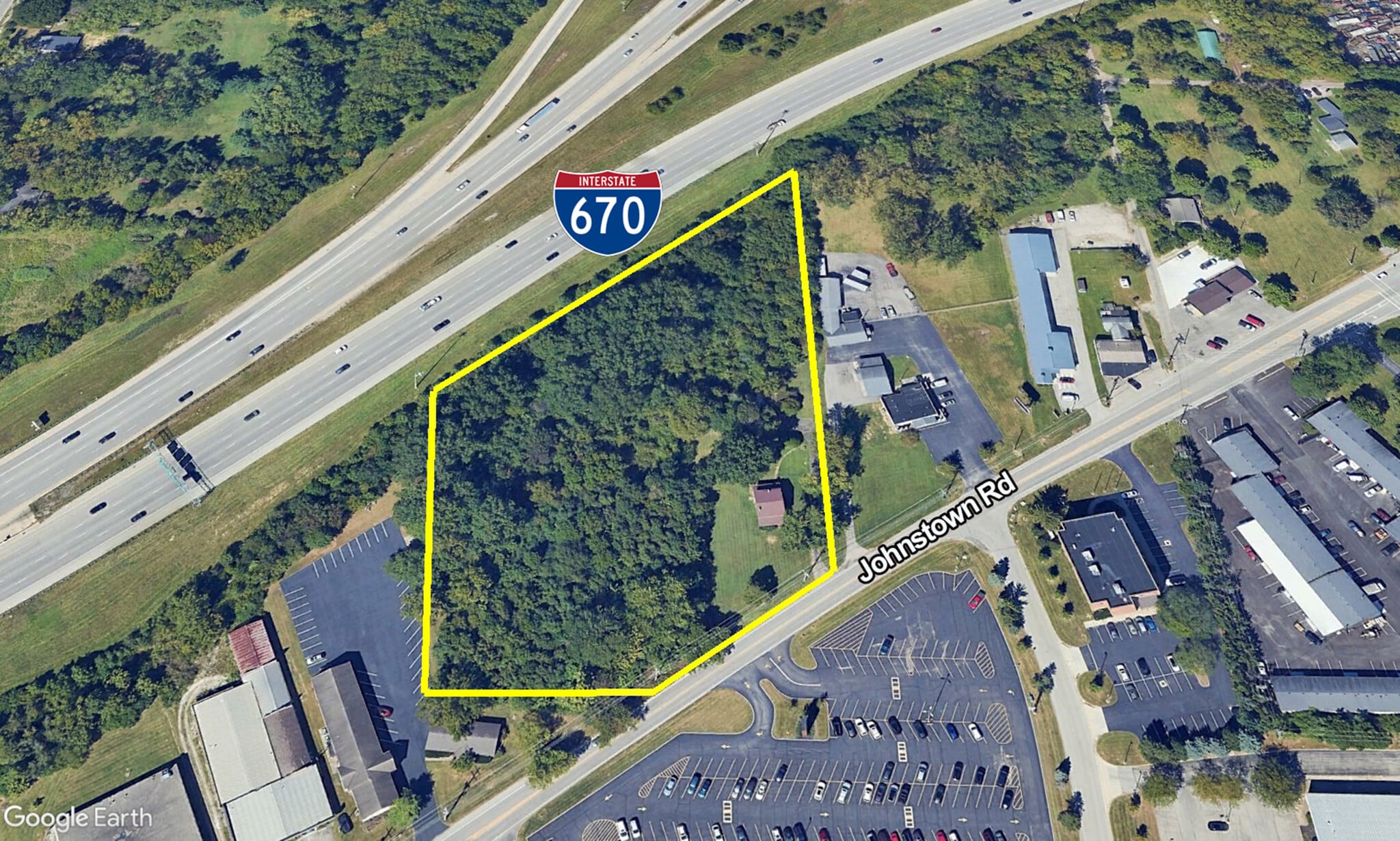 2876 Johnstown rd, Columbus, OH for sale Aerial- Image 1 of 6