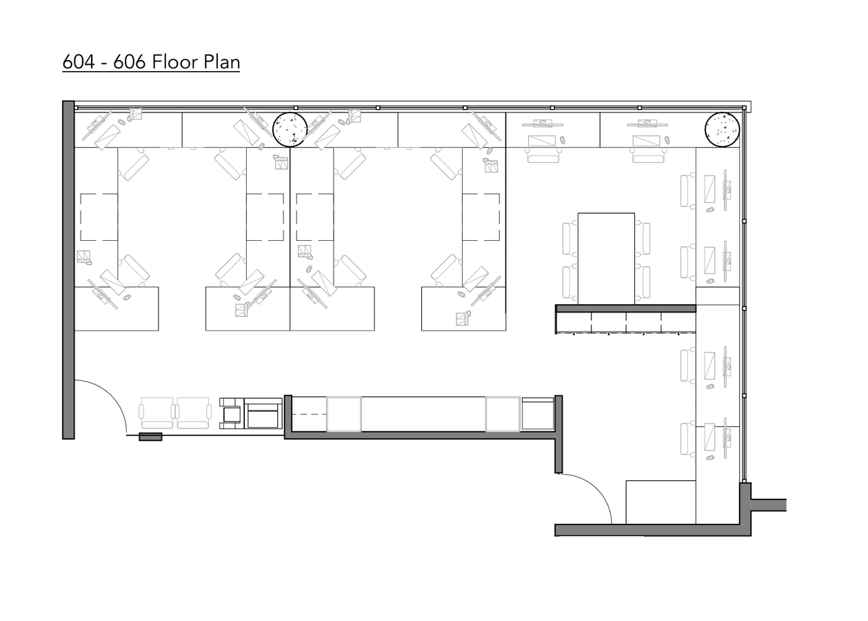 938 Howe St, Vancouver, BC V6Z 1N9 - Unit 604-607 -  - Floor Plan - Image 1 of 3