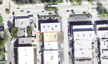 1239 NE 8th Ave, Fort Lauderdale, FL - aerial  map view