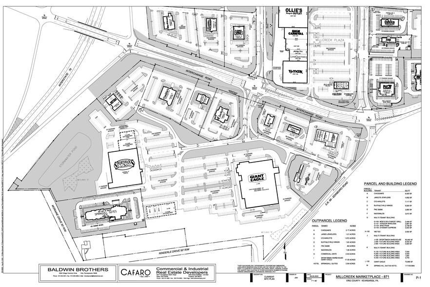 2065 Interchange Rd, Erie, PA for lease - Site Plan - Image 1 of 1