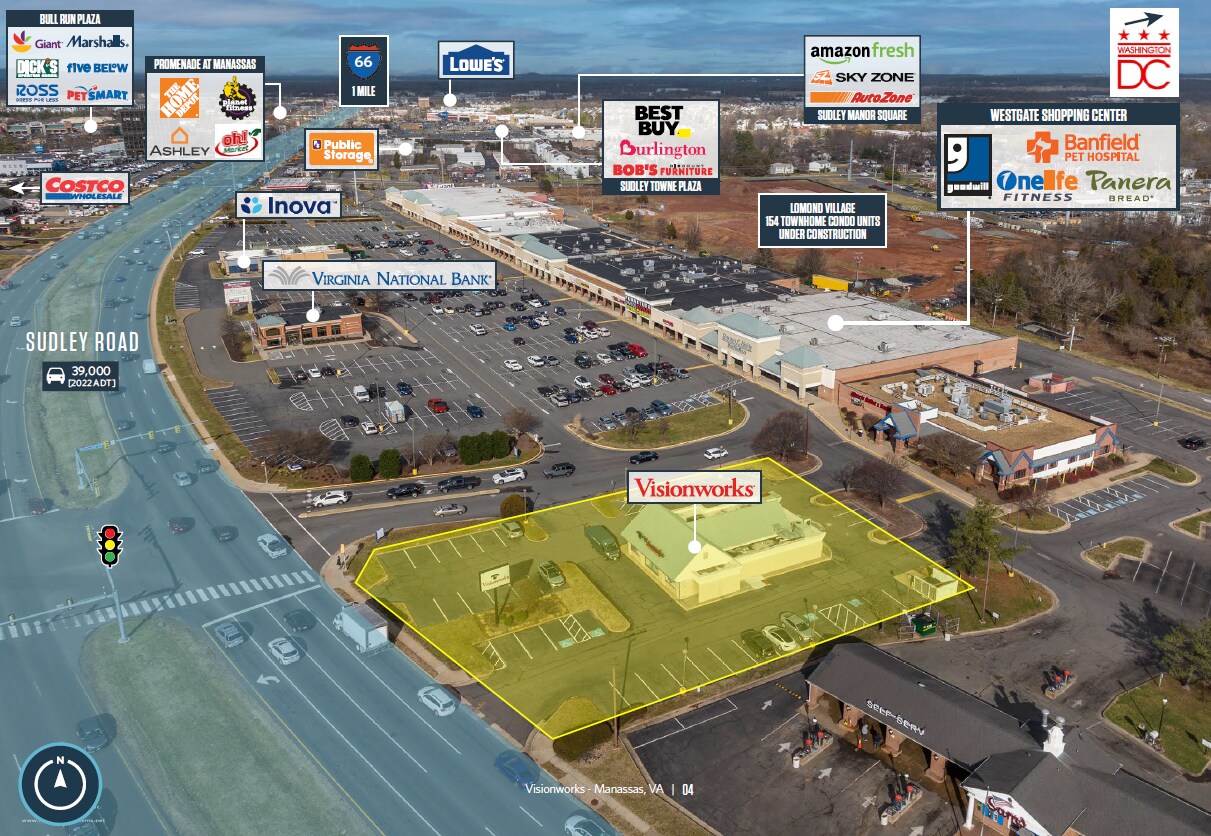 8125 Sudley Rd, Manassas, VA 20109 Retail for Sale