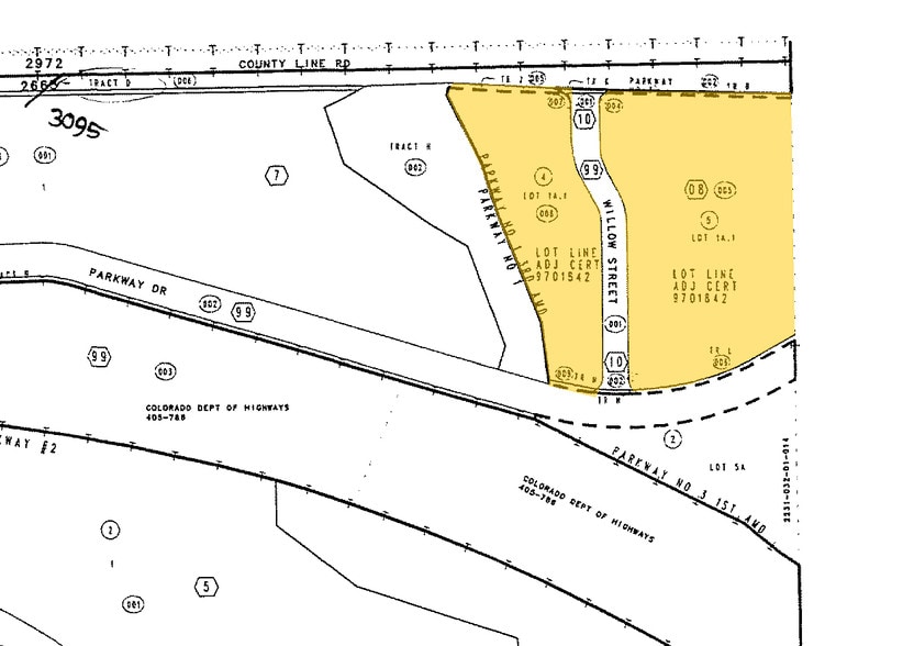 8375 S Willow St, Lone Tree, CO for lease - Plat Map - Image 2 of 5