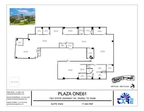 7301 N State Highway 161, Irving, TX for lease Floor Plan- Image 1 of 1