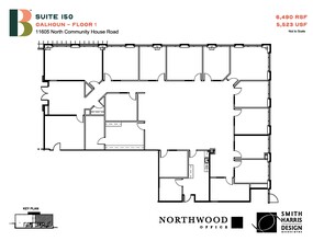 11605 N Community House Rd, Charlotte, NC for lease Floor Plan- Image 1 of 2