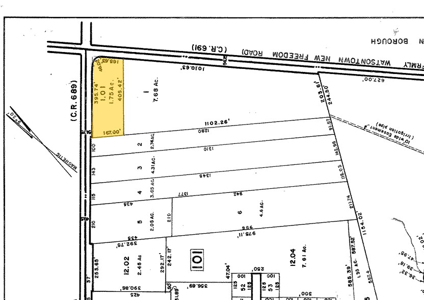 100 Cross Keys Rd, Berlin, NJ for lease - Plat Map - Image 2 of 2