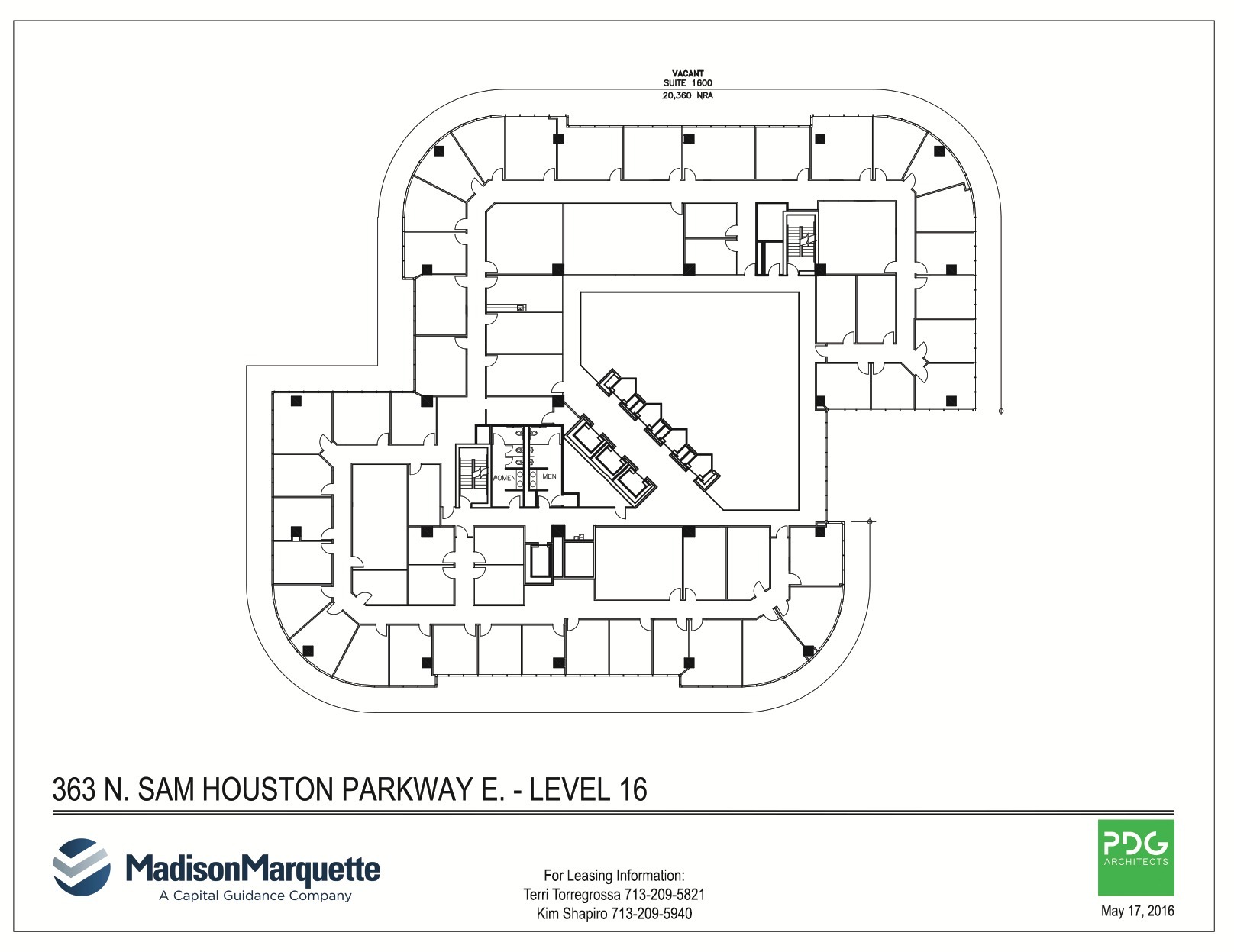 363 N Sam Houston Pky E, Houston, TX for lease Floor Plan- Image 1 of 1