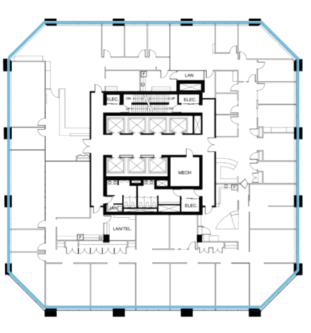 700 2nd St SW, Calgary, AB for lease Floor Plan- Image 1 of 1