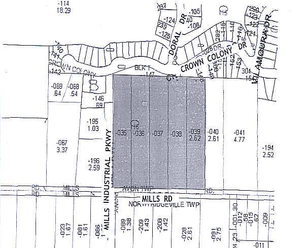 34250 Mills Rd, Avon, OH for sale Plat Map- Image 1 of 1