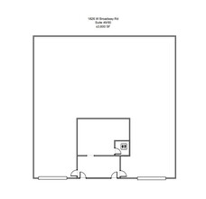 1826 W Broadway Rd, Mesa, AZ for lease Floor Plan- Image 1 of 1