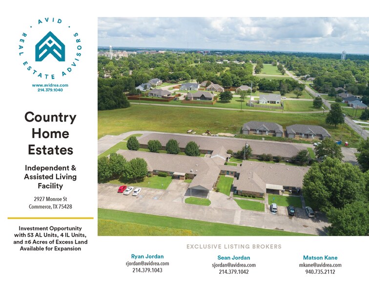 2927 Monroe St, Commerce, TX for sale - Primary Photo - Image 1 of 1