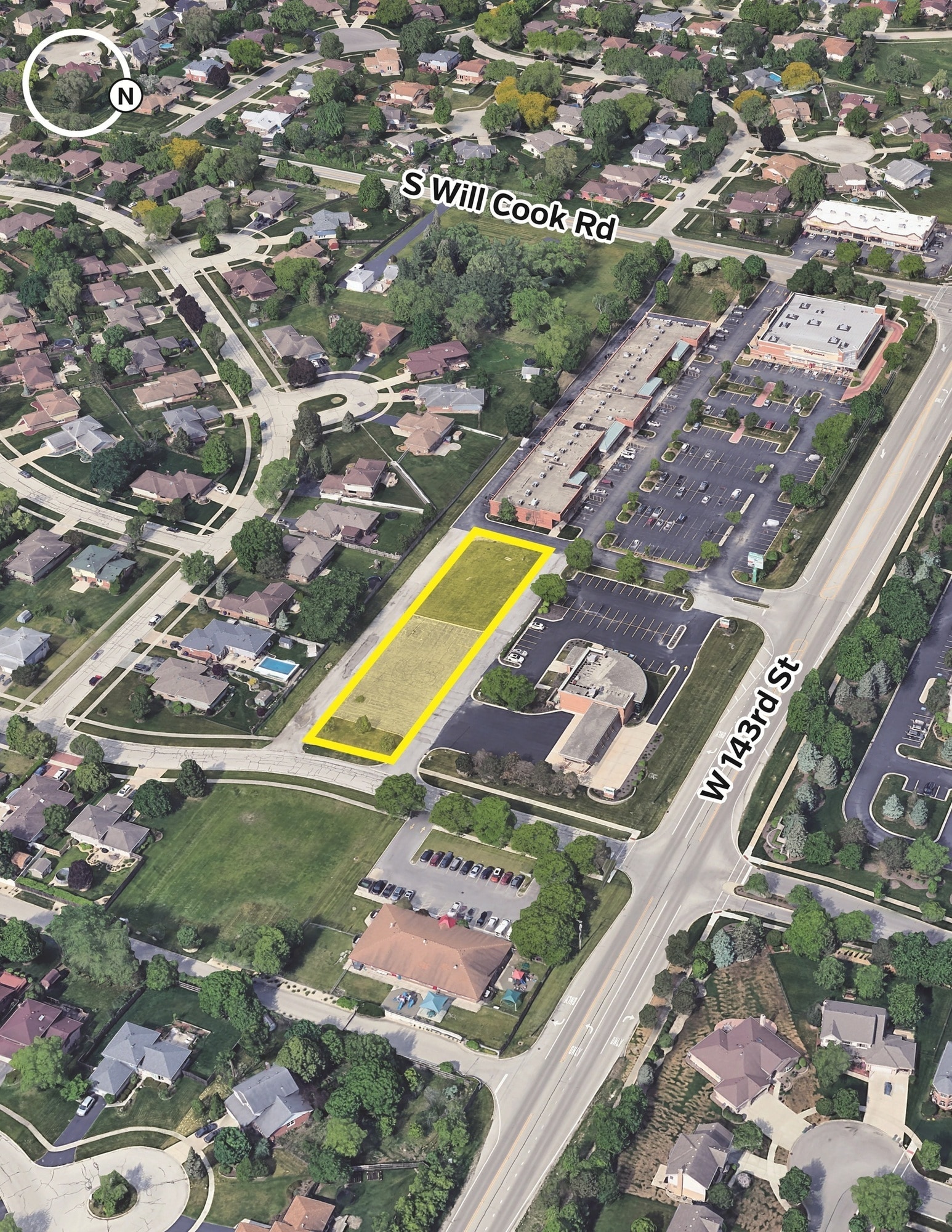 14328 Pinewood Dr, Orland Park, IL for sale Aerial- Image 1 of 11