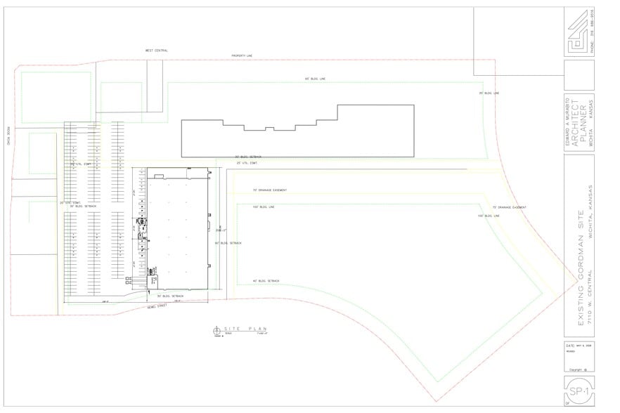 7011 W Central Ave, Wichita, KS for lease - Site Plan - Image 3 of 22