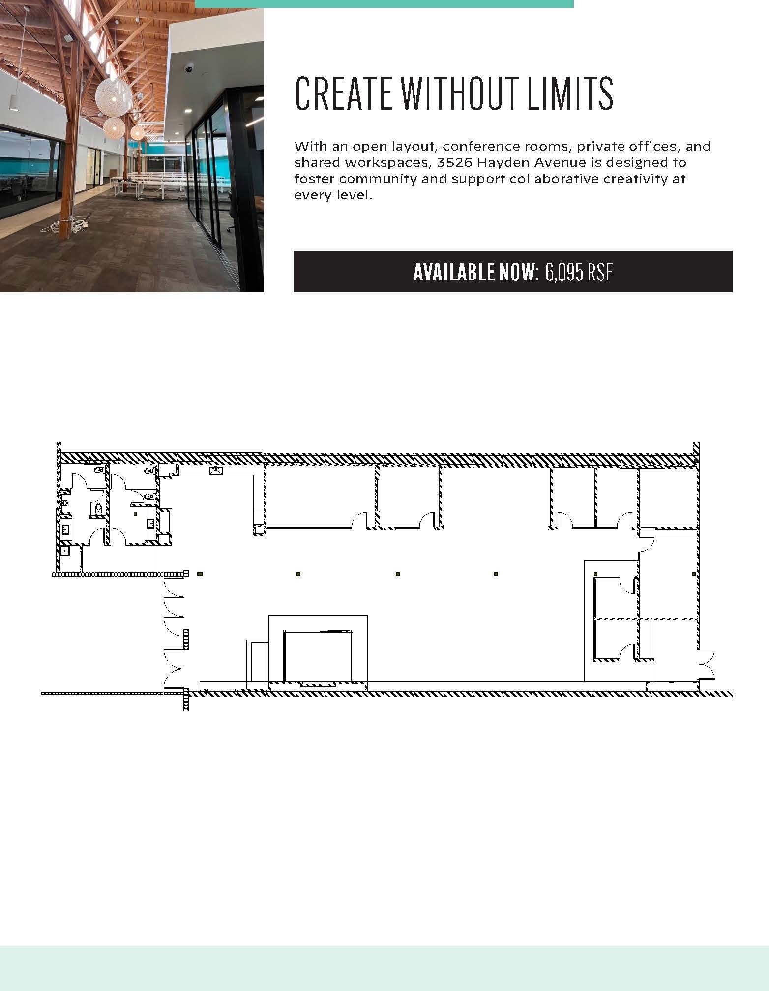 3526 Hayden Ave, Culver City, CA for lease Floor Plan- Image 1 of 1