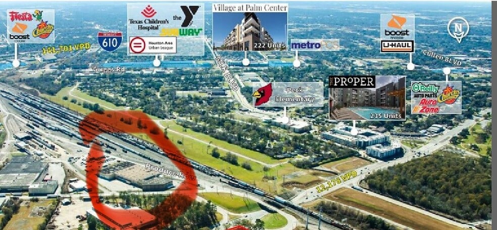 2830 Produce Row, Houston, TX for lease - Building Photo - Image 1 of 10