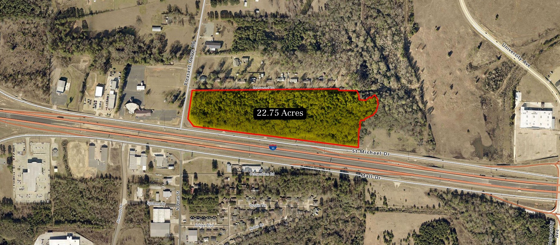 St. Michael Drive & Pleasant Grove Road, Texarkana, TX for sale Building Photo- Image 1 of 5