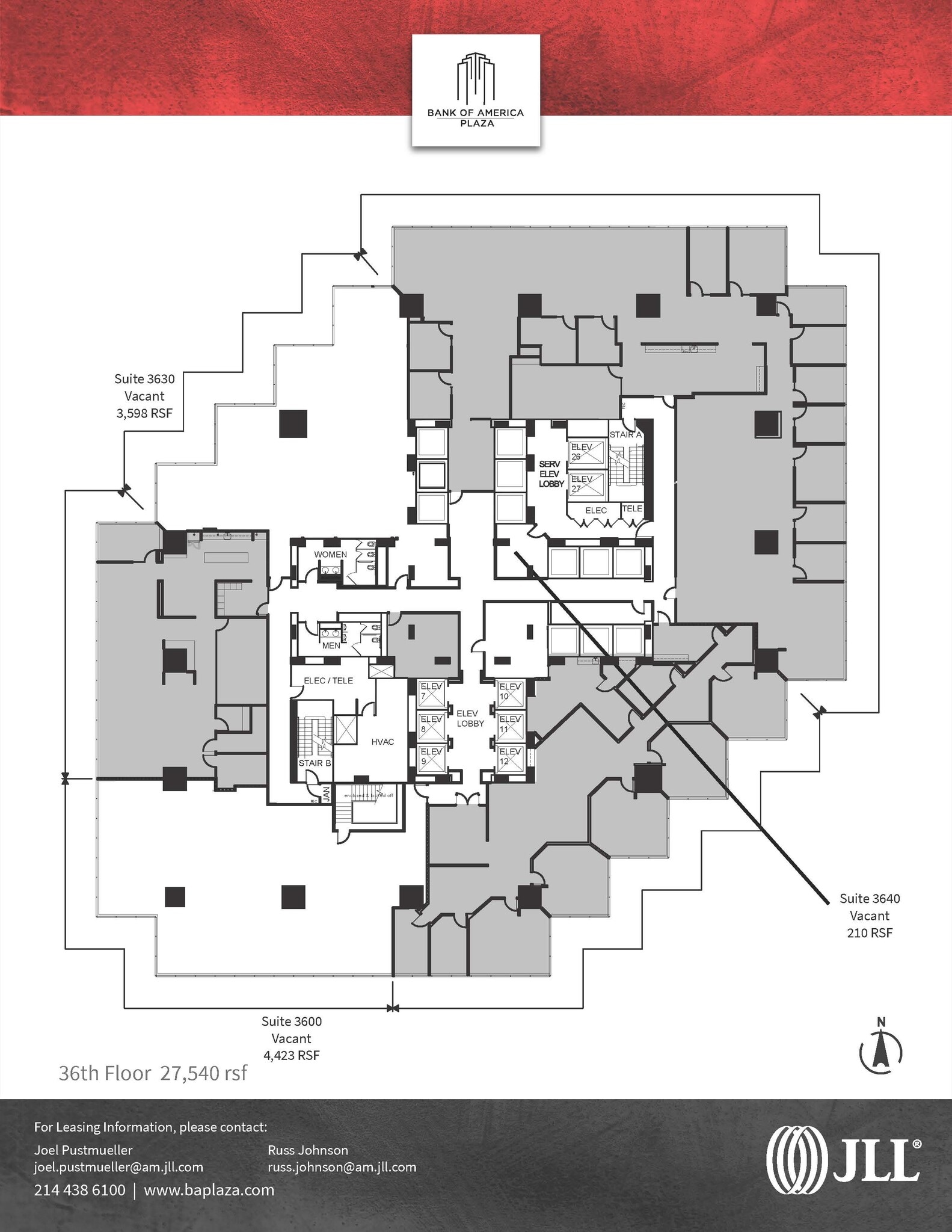 901 Main St, Dallas, TX for lease Floor Plan- Image 1 of 1