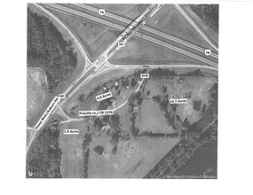 Priscilla Ln, Tupelo, MS - aerial  map view