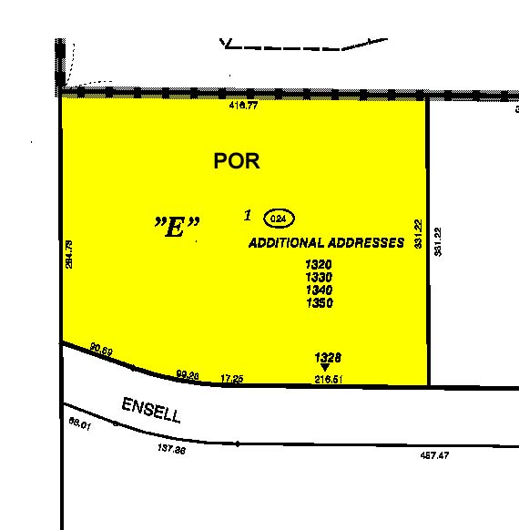 1330 Ensell Rd, Lake Zurich, IL for sale - Plat Map - Image 2 of 4