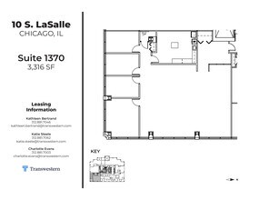 10 S LaSalle St, Chicago, IL for lease Floor Plan- Image 1 of 1