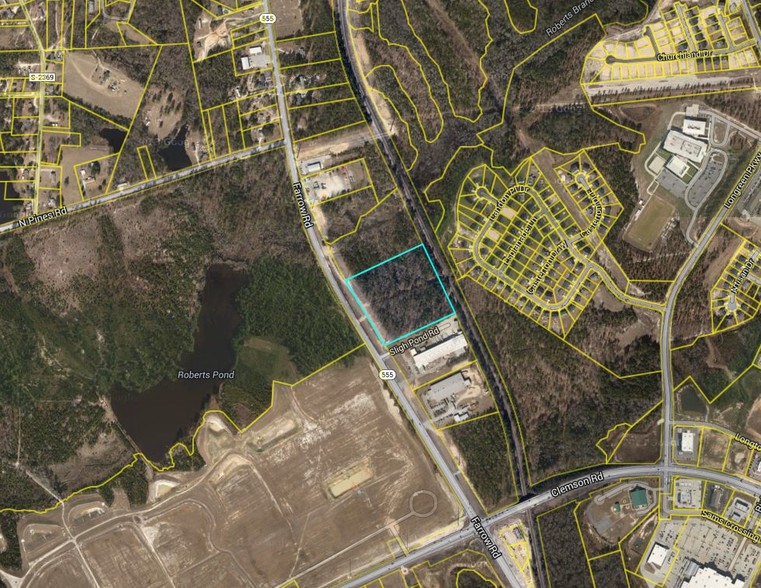 Hwy 555 & Farrow Rd, Blythewood, SC for sale - Plat Map - Image 3 of 3