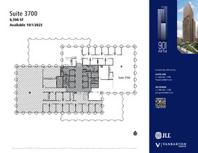 901 5th Ave, Seattle, WA for lease Floor Plan- Image 1 of 1