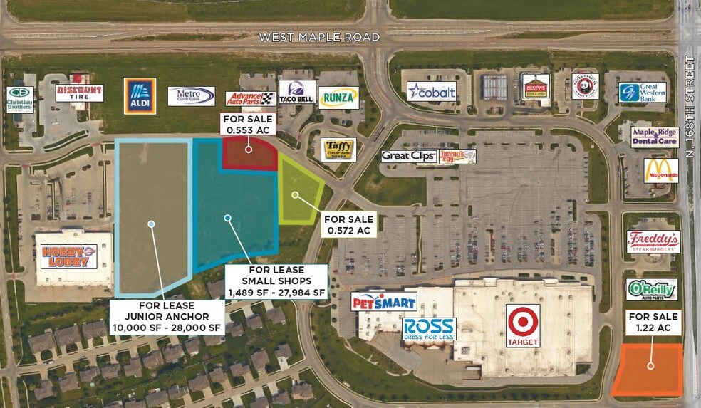 17205 Evans St, Omaha, NE for sale - Aerial - Image 1 of 1