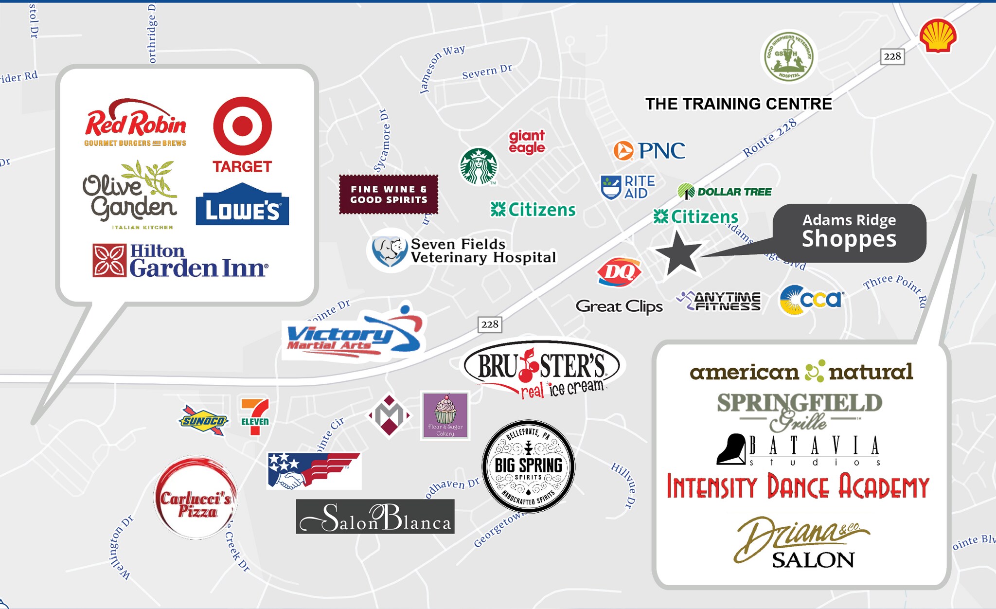 300309 Adams Ridge Blvd, Mars, PA 16046 The Shoppes at Adams Ridge