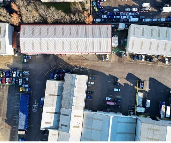 Unit 9 Benton Business Park, Bellway Industrial Estate, Longbenton for lease - Aerial - Image 2 of 4