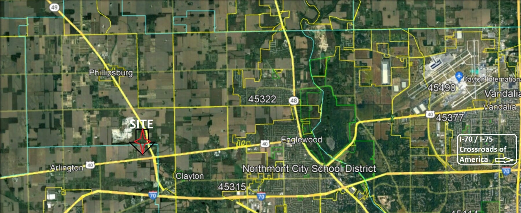 National Rd, Brookville, OH 45309