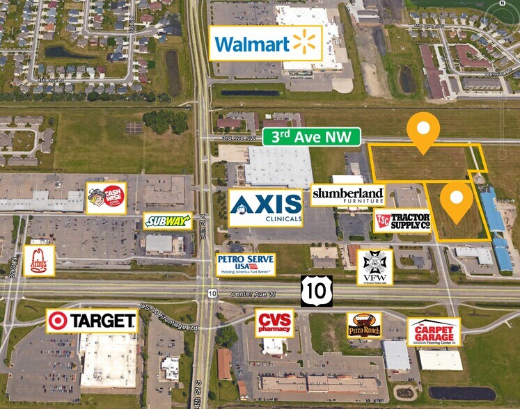 Center Ave W, Dilworth, MN for sale - Building Photo - Image 1 of 2