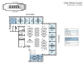 PENN 1, New York, NY for lease Floor Plan- Image 2 of 2