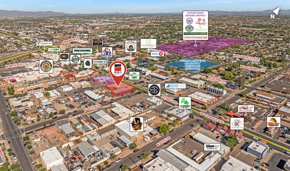 5601-5609 W Glendale Ave, Glendale, AZ for sale - Building Photo - Image 2 of 3