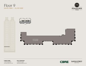 191 Peachtree St NE, Atlanta, GA for lease Floor Plan- Image 1 of 6