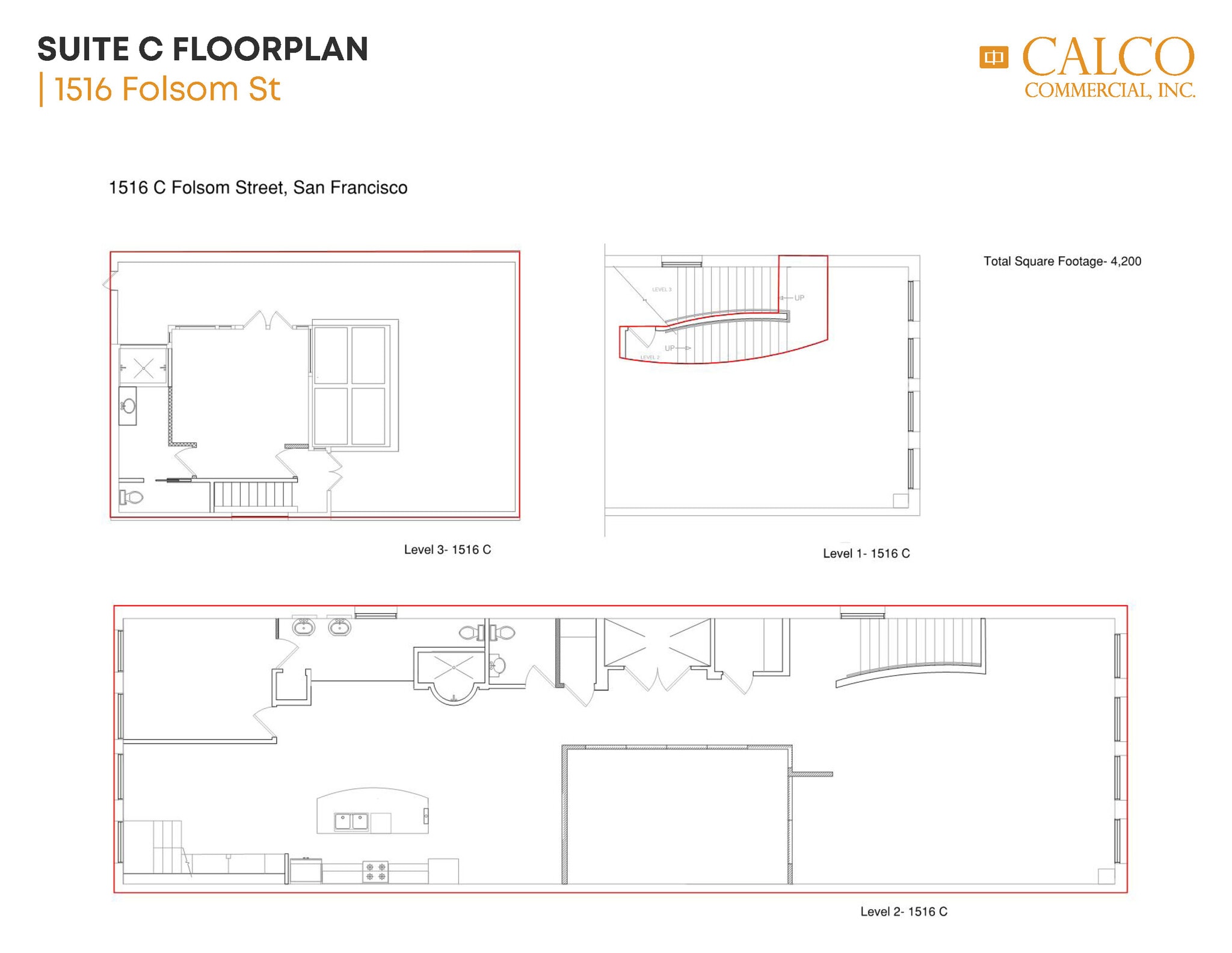 1516 Folsom St, San Francisco, CA for lease Floor Plan- Image 1 of 8
