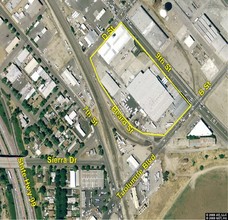 301 9th St, Modesto, CA - aerial  map view