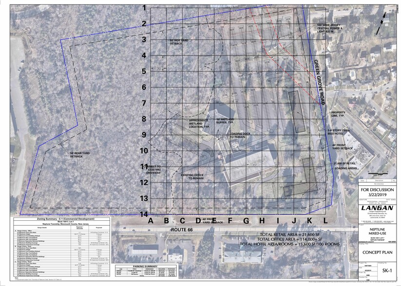 3501 Route 66, Neptune, NJ for sale - Site Plan - Image 1 of 1