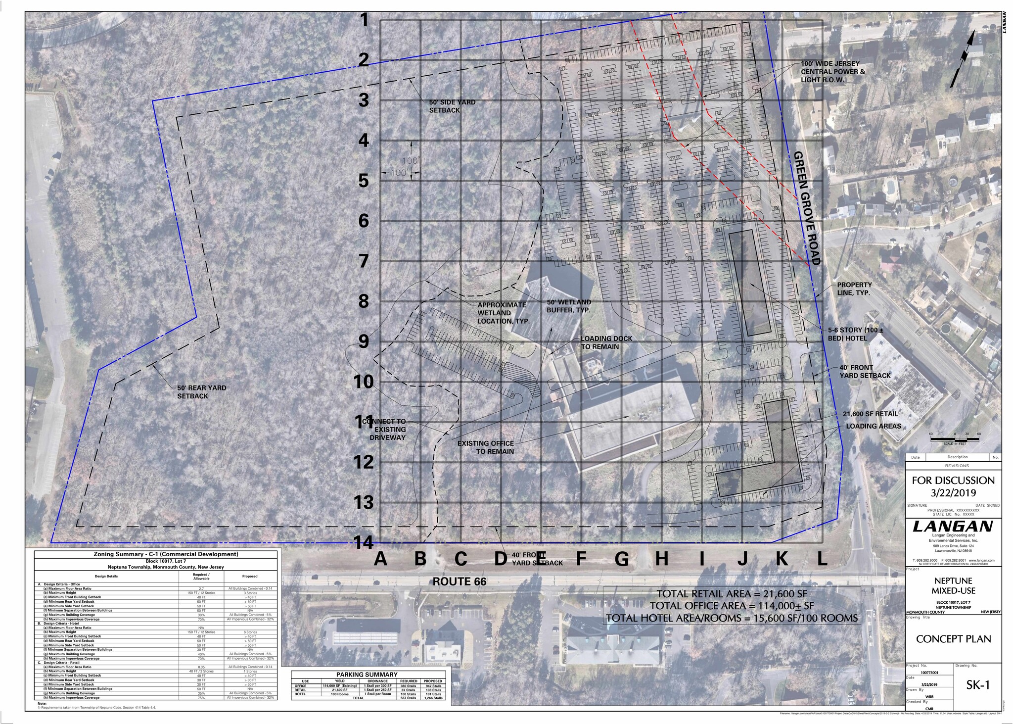 3501 Route 66, Neptune, NJ for sale Site Plan- Image 1 of 1