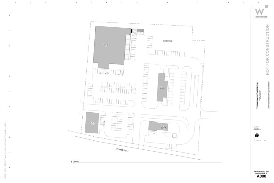 5887-6005 SE Tualatin Valley Hwy, Hillsboro, OR for lease - Site Plan - Image 2 of 3