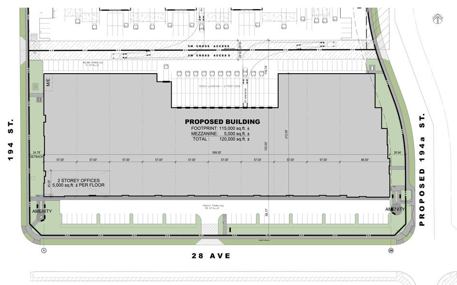 19459 28 Av, Surrey, BC for sale - Site Plan - Image 2 of 2